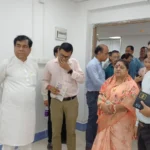 Newly constructed Civil Hospital in Agartala prepared for inauguration and public healthcare services.