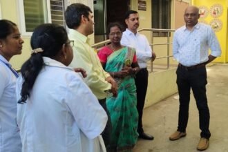 Healthcare professionals at Rupaichari Health Care Centre celebrate after receiving National Quality Assurance Standards certification.