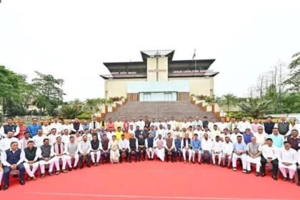 First-time legislators attending political consultations ahead of their anticipated induction into the expanded Assam cabinet