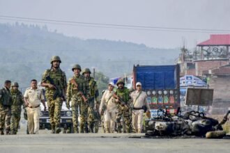 The Kuki Naga tensions Manipur border issue remains under close watch by security agencies.