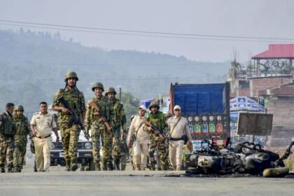 The Kuki Naga tensions Manipur border issue remains under close watch by security agencies.
