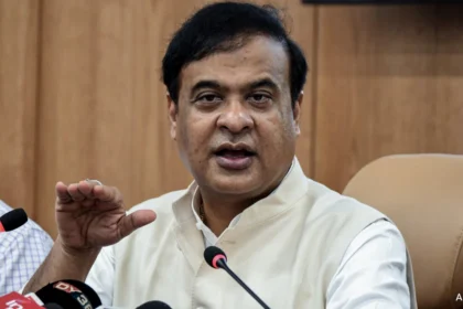 Assam Chief Minister Himanta Biswa Sarma participating in high-level political consultations in New Delhi ahead of a major cabinet expansion announcement.