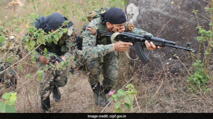 CRPF CoBRA commandos participate in a security operation in Manipur as authorities strengthen anti-insurgency measures.