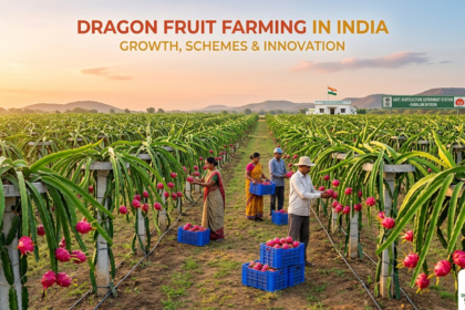 Farmers cultivate dragon fruit and spice crops under the Mizoram Alternative Farming Scheme supported by a new government subsidy programme.