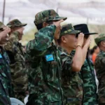 Security personnel investigate the reported Ukhrul ambush as authorities examine evidence following a public statement from the NSCN-IM denying involvement.
