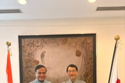 Assam government officials meet a Japanese envoy to discuss semiconductor investment opportunities and clean energy collaboration.