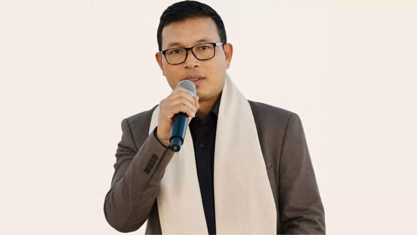 Senior leader Habbey Teron takes charge after being unanimously elected as the Deputy Speaker of the Assam Legislative Assembly.