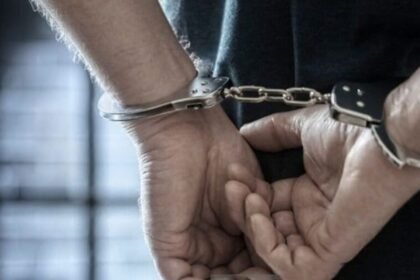 Shillong Police officers review digital evidence as part of a formal investigation into viral online allegations involving exploitative digital networks targeting youth.