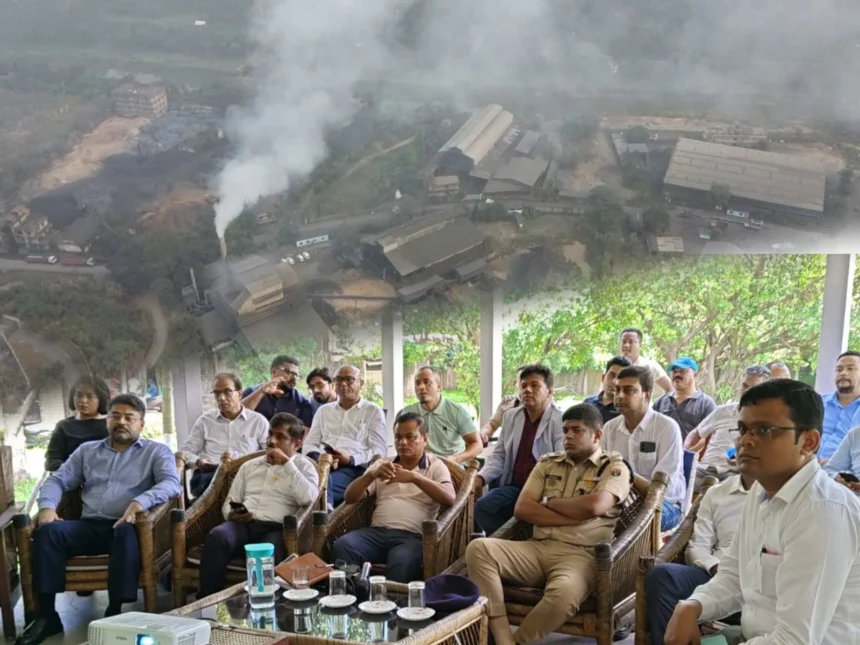 Officials meet to launch the Byrnihat Pollution Joint Panel aimed at strengthening industrial pollution control and environmental monitoring in Meghalaya.