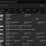 A streaming platform interface displays a content unavailable notice after the removal of a regional series following an administrative intervention.