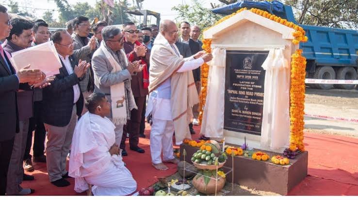 Manipur government reportedly uses ₹100 crore from its treasury to settle contractor liabilities and advance the Imphal Ring Road Project.