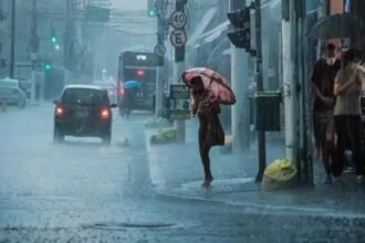 IMD issues an orange weather alert for heavy rainfall across Nagaland, Manipur, Mizoram and Tripura.