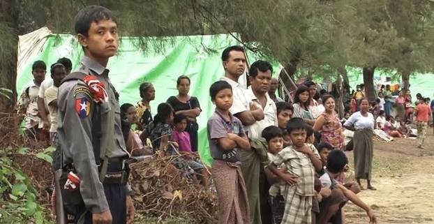 Authorities catalog displaced individuals from Myanmar in a security database as northeastern states manage cross-border displacement.