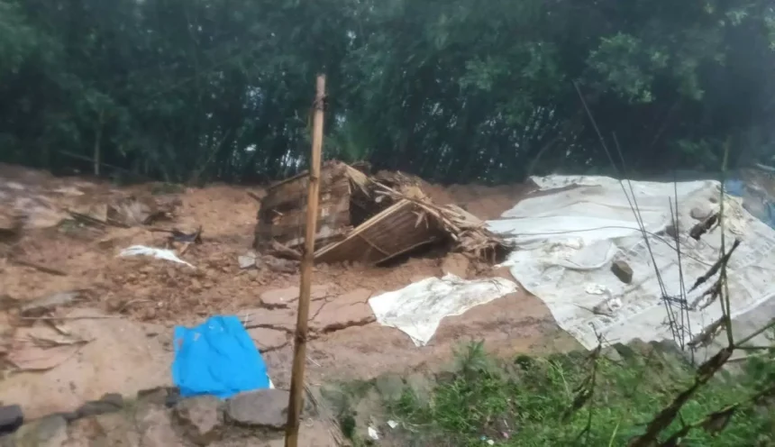 Security forces conduct sanitization operations across Loktak Lake in Manipur amid intelligence about possible weapons concealed around floating phumdis.
