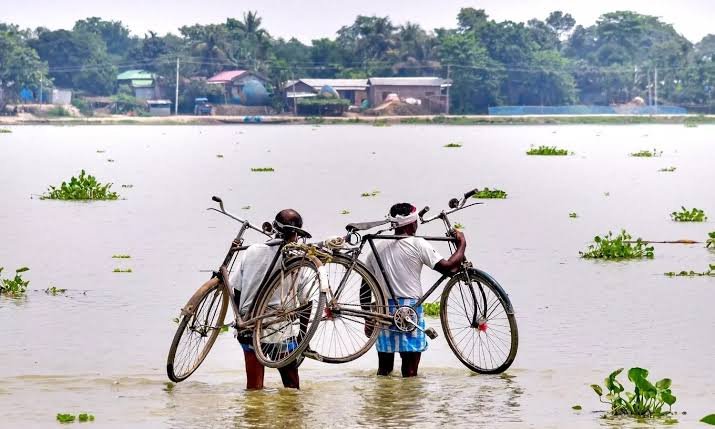 Rainfall data shows a sharp contrast between Assam's statewide monsoon deficit and an extreme localised surge in Upper Assam.