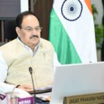 Union Health Minister J.P. Nadda reportedly reviews emergency containment preparedness with medical boards in Guwahati.