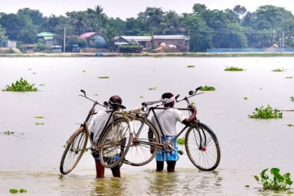 Rainfall data shows a sharp contrast between Assam's statewide monsoon deficit and an extreme localised surge in Upper Assam.