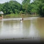 Floodwaters, silt, and mud inundate parts of Sivasagar as more than 60,000 residents reportedly face displacement.