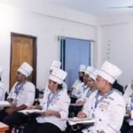 Young participants receive certificates after completing a government-sponsored hospitality management training programme in Zunheboto.