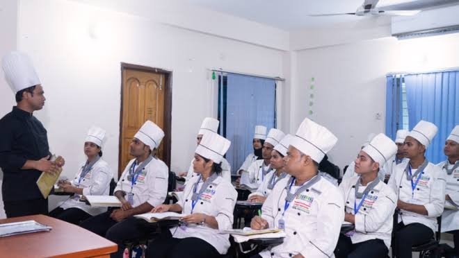Young participants receive certificates after completing a government-sponsored hospitality management training programme in Zunheboto.