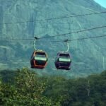 French technical experts inspect the proposed Shillong Peak ropeway project site as Meghalaya advances tourism infrastructure plans.