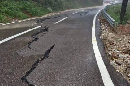Damaged roads and disrupted infrastructure in multiple districts as authorities assess the impact of heavy monsoon rains and begin restoration work.