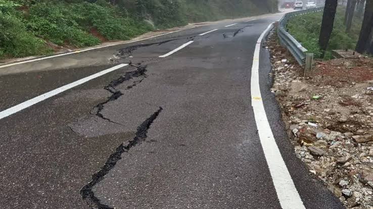 Damaged roads and disrupted infrastructure in multiple districts as authorities assess the impact of heavy monsoon rains and begin restoration work.