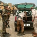 Police personnel prepare for potential deployment along major highways as authorities consider stronger measures against extortion.