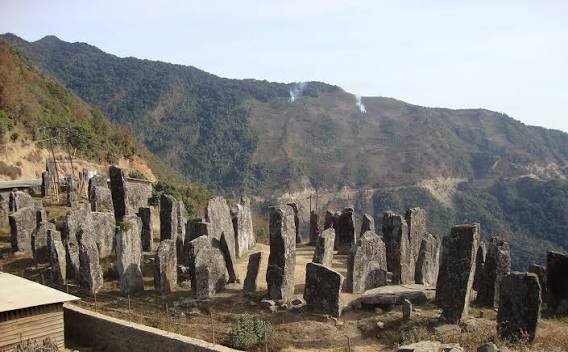 Ancient tribal monoliths stand in a traditional hill landscape as Manipur prepares legislation to strengthen the preservation and protection of its indigenous cultural heritage
