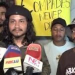 Pranab Doley now sparks protest art at Dibrugarh University