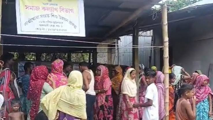 Anganwadi centre now runs from helper's garage in Nagaon