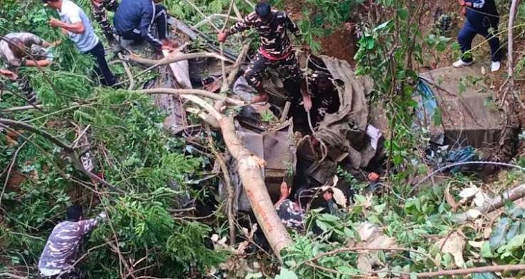 Two Indian Army trucks involved in road accident in Arunachal Pradesh
