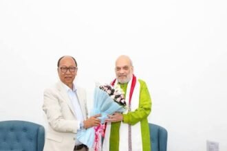 Manipur Chief Minister Yumnam Khemchand Singh discusses gradual progress in peace efforts aimed at restoring stability across the state.