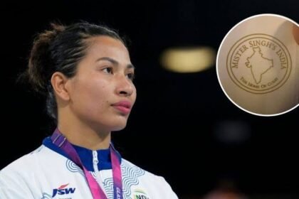 Olympic boxer Lovlina Borgohain raises concerns about the omission of Northeast India from a map displayed during a Commonwealth Games event.