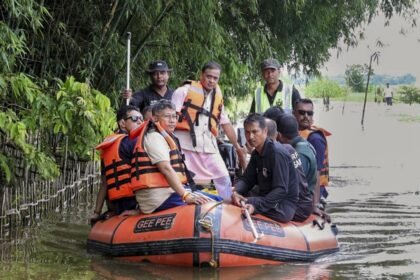 Flood-displaced residents raise concerns about unregulated mining along the Assam-Nagaland border and its alleged impact on natural river siltation pathways.