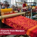 Traditional weavers in Bishnupur operate newly distributed solar-powered looms under the Manipur Handloom Department's subsidy program to promote sustainable textile production.
