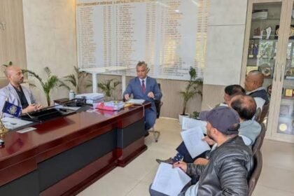 Election officials monitor electoral-roll revisions and constituency records amid developments surrounding the Shillong parliamentary vacancy.