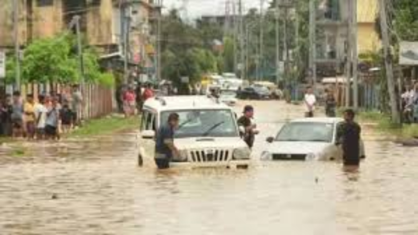 Dimapur floods now worsen after student dies of electrocution