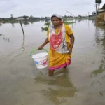 Flood-affected families in Assam receive government relief assistance following displacement caused by severe flooding.