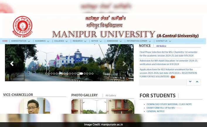 Students appear for delayed undergraduate semester examinations at Manipur University as officials conduct the assessment process smoothly and continue restoring the academic calendar.