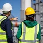 Safety inspectors conduct an environmental and chemical compliance audit inside a pharmaceutical manufacturing facility in Singtam.