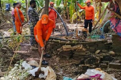 Disaster management teams assist residents in flood- and landslide-affected areas as relief operations continue following widespread extreme weather.