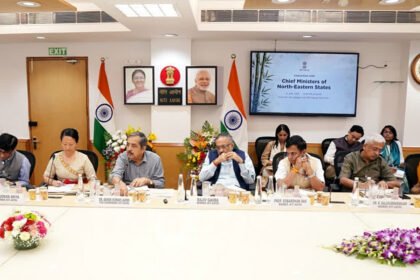 Northeast Chief Ministers participate in policy discussions focused on development priorities and strengthening human resource capacity across the region.