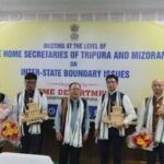 Senior officials from Tripura and Mizoram hold high-level talks in Agartala on maintaining peace and addressing the long-standing inter-state boundary dispute.