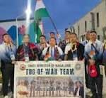 Nagaland tug of war team makes a strong global debut now