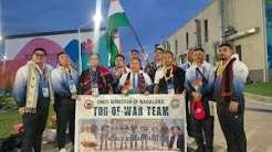 Nagaland tug of war team makes a strong global debut now