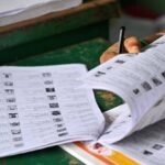 Officials conduct scrutiny of nomination papers for Tripura's Village Committee elections ahead of the September 28 polling.