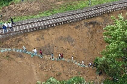 Assam Mizoram rail link now disrupted by soil erosion