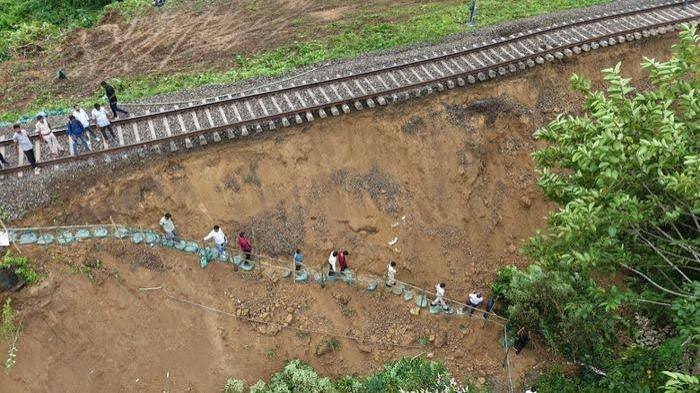 Assam Mizoram rail link now disrupted by soil erosion