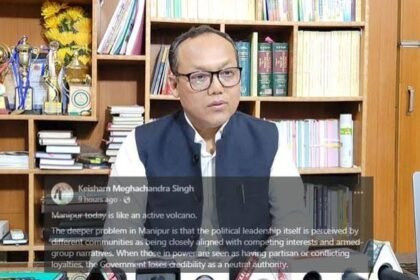 Manipur government now needs neutral leadership for peace